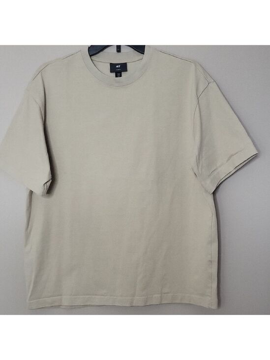 H&M Other - Mens |H&M Light Beige Short Sleeve Tee| BB-Dsst-a2